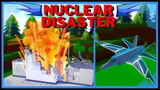 Nuclear Power Disaster & Fighter Jet! - Build A Boat For Treasure ROBLOX