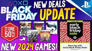 NEW BLACK FRIDAY 2024 PlayStation Deals Update - Buy 1 Get 1 50% Off NEW 2024 Games + More Deals!