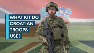 From VHS-K2 assault rifles to 9mm pistols: The kit used by Croatian troops