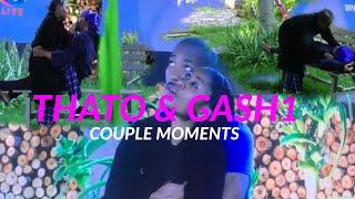 Thato Immaculate and Gash1  couple moments;Kssing #BBMzansi #Gash1 #Thato