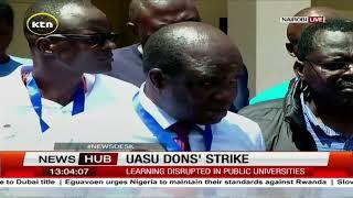 UASU Dons' strike: Learning disrupted in public universities