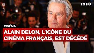 Alain Delon, l'icône du cinéma français, est décédé - RTBF Info