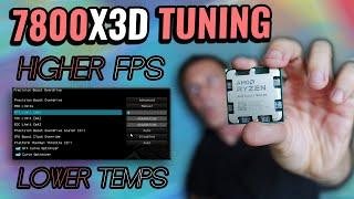 Easy 7800X3D Tuning and PBO2 Undervolting Guide