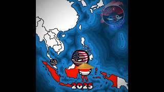 Indonesia's History  | REMASTERED | #countryballs #indonesia #history #shorts