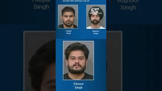 Three charged in Brampton extortion investigation