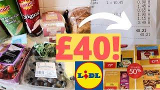 LIDL GROCERY HAUL *£40* BUDGET FOOD & DRINK SHOP, MEAL IDEALS & WHAT'S NEW MAY 2020 | MR CARRINGTON