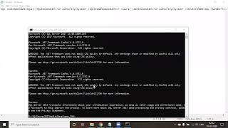 SQL Server installation using command prompt