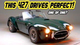 This one of one Shelby 427 Cobra DRIVES like it's 1966!