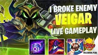 I BROKE THE ENEMY WITH VEIGAR! - Wild Rift HellsDevil Plus Gameplay