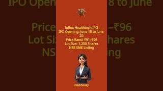 Influx Healthtech IPO 2025 | Price, Dates, Review & Financials | NSE SME Listing