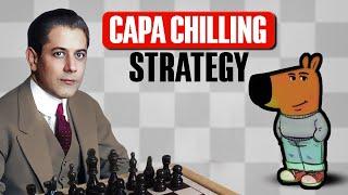 Capablanca's SIMPLEST Chess Positional Strategy To Win Easily