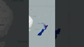  Did you know? #norway #newzealand #geographyfacts #map #fyp #country #worldmap #wowfacts #space