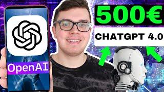 Geld verdienen mit ChatGPT 4.0 - PASSIV Geld verdienen mit 1 GENIALEN Trick - Passives Einkommen KI