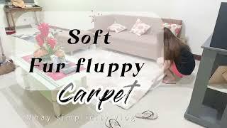 Super Soft Fluppy Carpet || Sulit ang bayad sa online shop || unboxing