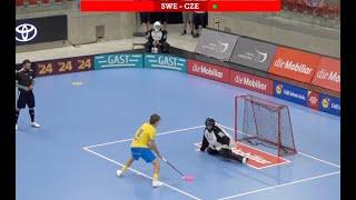 SWE vs CZE - Highlights and Penalty Shootout - EURO FLOORBALL TOUR 2024