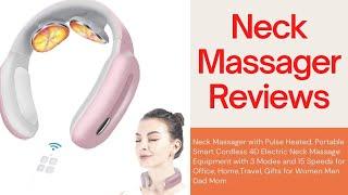 neck massager reviews - neck massager review for pain relief? - skg 4098 smart neck massager