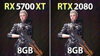 RX 5700 XT or RTX 2080 - 12 Games Tested in 2025