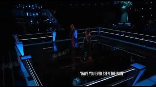 The Voice USA - Noele Bybee & Sawyer Fredericks (Have You Ever Seen The Rain)