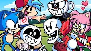 Cuphead "INDIE CROSS" - Friday Night Funkin Animation 