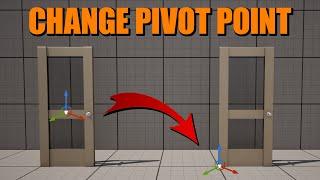 How To Permanently Change The Pivot Point Of A Mesh In Unreal Engine 5 (Tutorial)