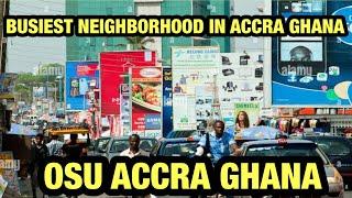 A Tour Of OSU Busiest Neighborhood In Accra Ghana  None Stop Night Life And Clubing