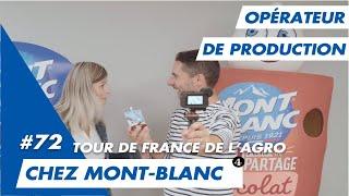 Je viens bosser chez Mont-Blanc avec Cynthia, opératrice de production