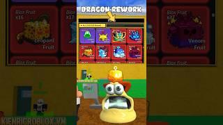 OMG New Dragon Blox Fruit  #kienric #bloxfruits #roblox