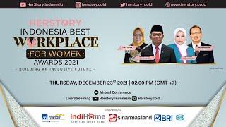 E-Awarding Herstory : Indonesia Best Workplace for Woman Award 2021