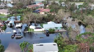 Hurricane Ian Aftermath Englewood Florida Drone Footage