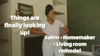 Living Room Makeover | Homemaking + Stay At Home Mom