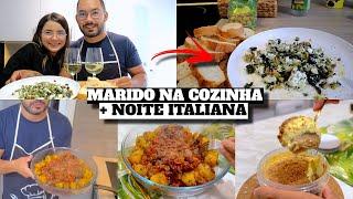 MARIDO NA COZINHA *noite italiana* COMPLETA  - Bruna Paula