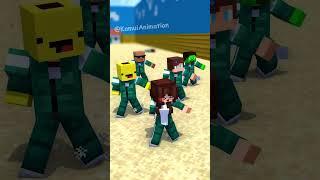 Squid game but rat dance rule? - MAIZEN Minecraft Animation #shorts