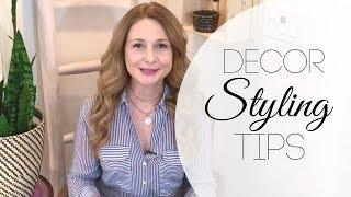 Interior Decor Styling Tips - How to Style Shelves