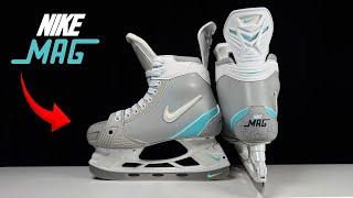 Unreleased NIKE MAG Hockey Skates - Back To The Future shoes as skate