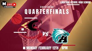 Citadel Phoenix vs. Auburn Eagles Quarter finals 8pm