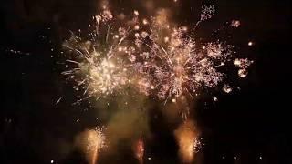 Musikfeuerwerk zur Hochzeit von Jacqueline und Dustin Güsen 21.09.2019