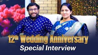 Special Interview with Dr John Wesly & Mrs Blessie Wesly | 12th Wedding Anniversary |