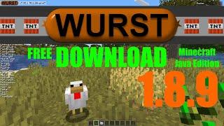 DOWNLOAD: WURST Hacked Client - 1.8.0 - 1.8.9 - Minecraft Java Edition