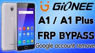 GiONEE A1 / A PLUS Frp Bypass / Google Account Bypass Easy Trick Without PC / 100% Tested / GBR