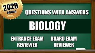 Entrance Exam Reviewer 2020 | Common Questions with Answer in Biology and Science | PART 1