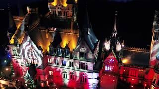 Schloss Drachenburg Königswinter Schlossleuchten-Kopter in Bonn KIRO Media DJI Inspire 2 X5S