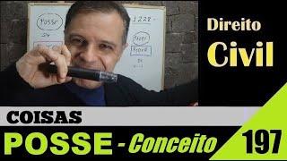 Direito Civil - Aula #197 - Posse - Conceito (É isso!)