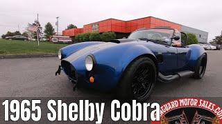 1965 Shelby Cobra Backdraft For Sale