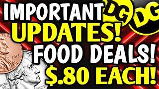 IMPORTANT UPDATES!! FOOD DEALS & MORE! DOLLAR GENERAL COUPONING THIS WEEK! SAVING SO MUCH MONEY!