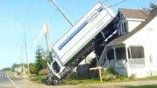 Amazing Dangerous Idiots Trucks Driving Skills - Biggest Fails Truck Driving Compilation