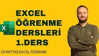 Excel Öğrenme Dersleri | 1. Ders | Sıfırdan Excel'e Giriş | Kısayollar ve Pratik Çözümler