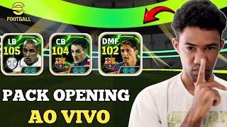 live de pack opening no Roberto carlos 105 epico ao vivo no eFootball