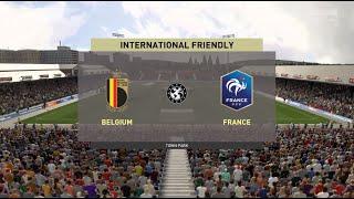 FIFA U-20 Women's World Cup Belgium Vs France Fifa 22 Simulation