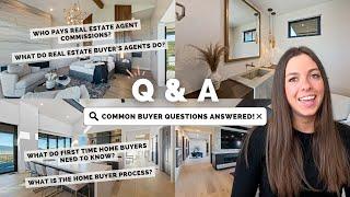 Q&A FOR COMMON HOME BUYER QUESTIONS | UTAH REAL ESTATE | THE HOME BUYING PROCESS EXPLAINED