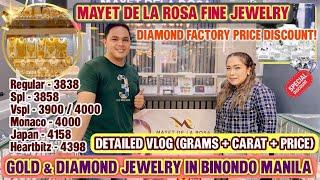 JULY 22 2024 Mayet De La Rosa Fine Jewelry Mura at Authentic Gold and Diamond Jewelry MUST WATCH!